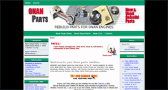 Desktop Screenshot of onanparts.com